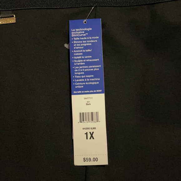 Nygard Slim tall plus Size 1 X Boot Cut Pants - Picture 8 of 8